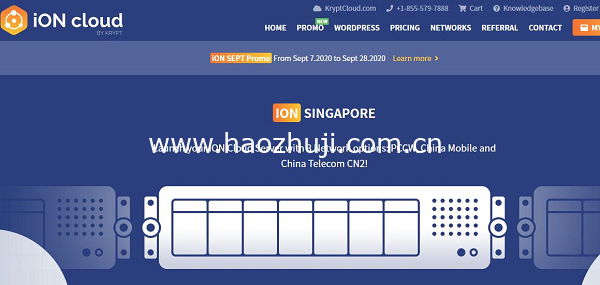 ION Cloud双十一优惠2022 云服务器5折月付11.1美元起