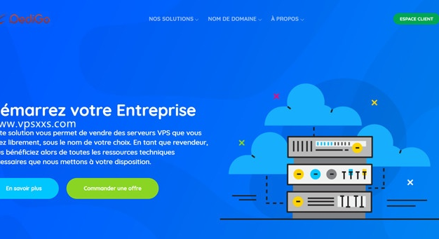 DediGo法国VPS：1核2G/50GB硬盘/无限流量/400Mbps/2.99欧元/月，48小时无条件退款